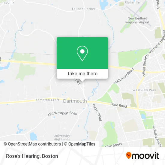 Rose's Hearing map