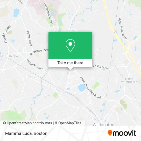 Mamma Luca map
