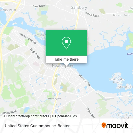 United States Customhouse map