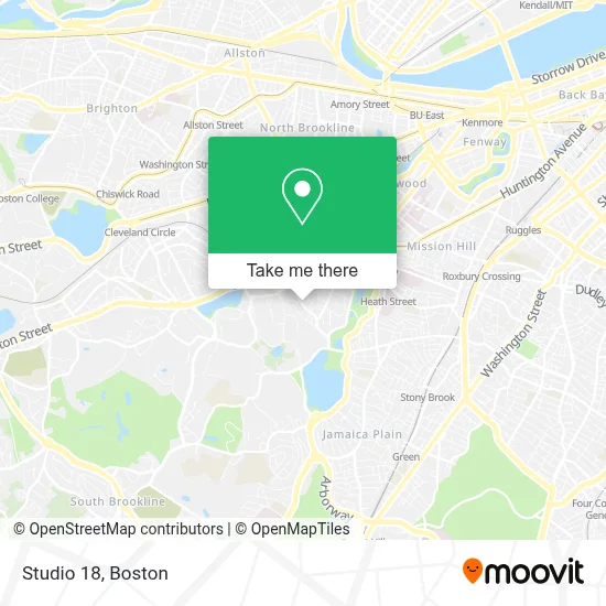 Studio 18 map