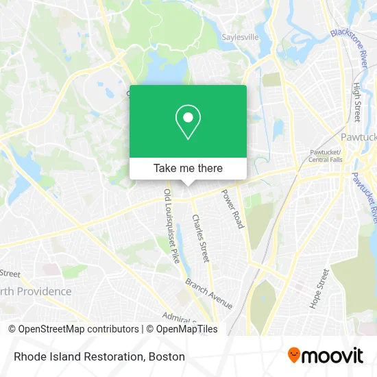 Rhode Island Restoration map