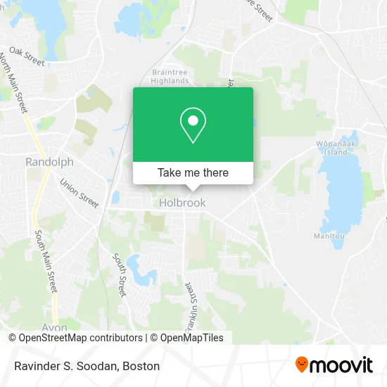 Ravinder S. Soodan map