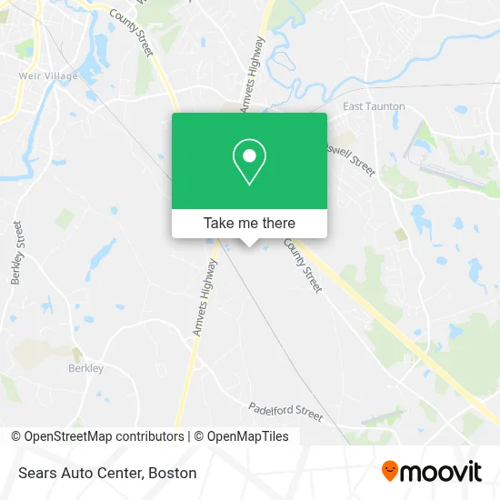 Sears Auto Center map