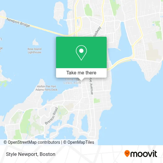 Style Newport map