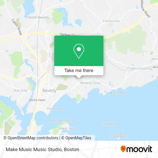 Make Music Music Studio map