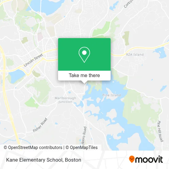 Kane Elementary School map