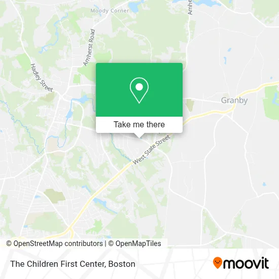 The Children First Center map