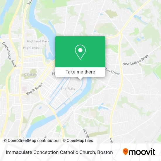 Immaculate Conception Catholic Church map
