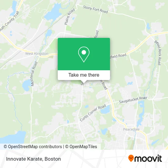 Innovate Karate map