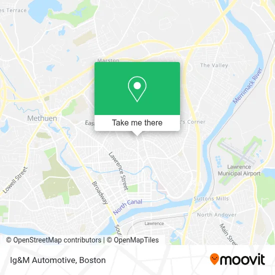 Ig&M Automotive map