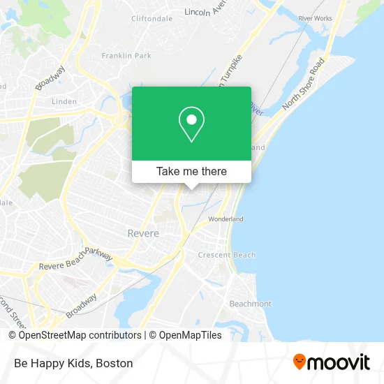 Be Happy Kids map