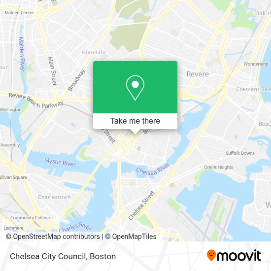 Chelsea City Council map