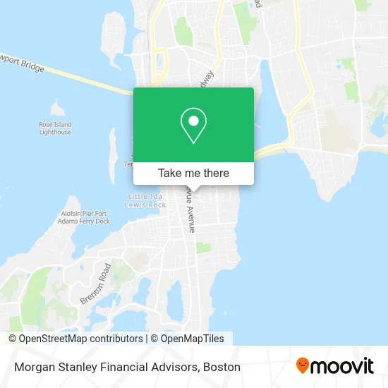 Morgan Stanley Financial Advisors map