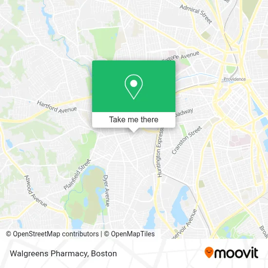 Walgreens Pharmacy map