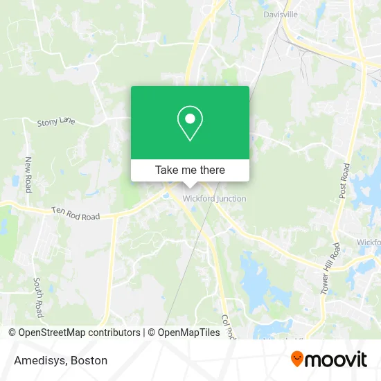 Amedisys map