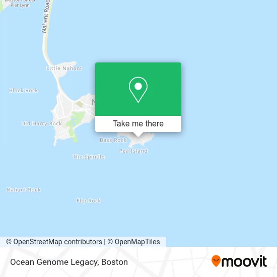Ocean Genome Legacy map