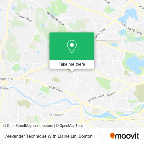 Alexander Technique With Elaine Lin map