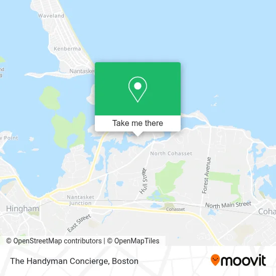 The Handyman Concierge map