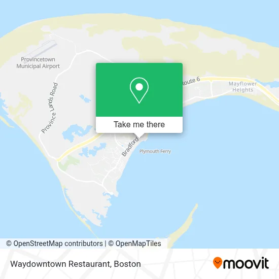 Waydowntown Restaurant map