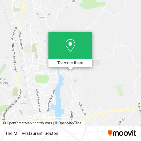 The Mill Restaurant map