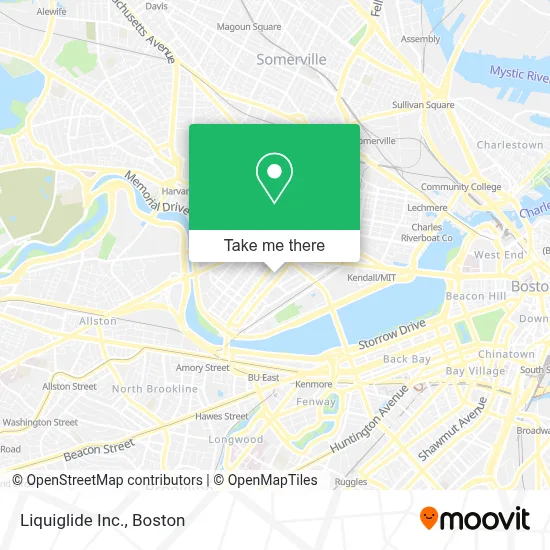 Liquiglide Inc. map