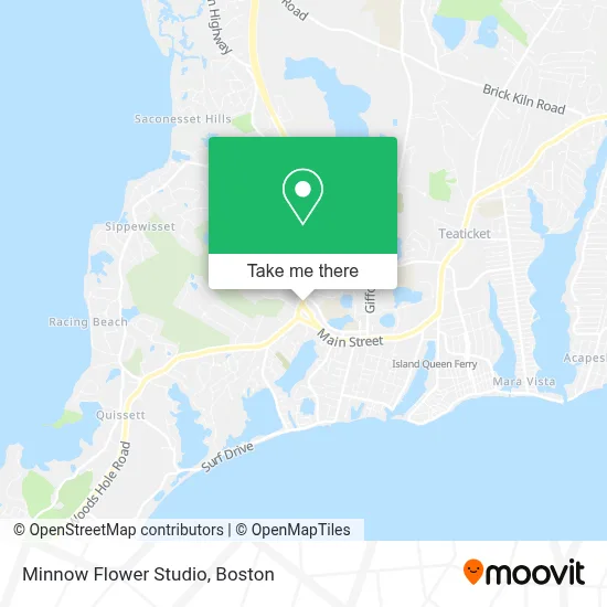 Minnow Flower Studio map