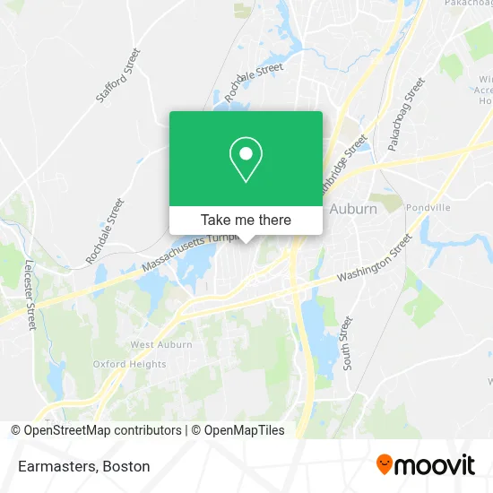 Earmasters map