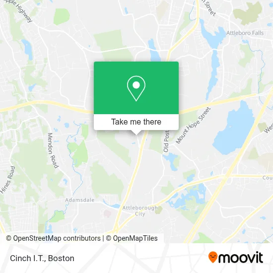 Cinch I.T. map