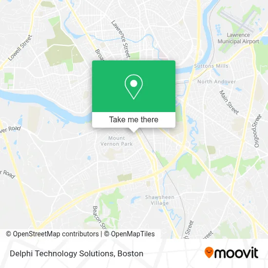 Delphi Technology Solutions map