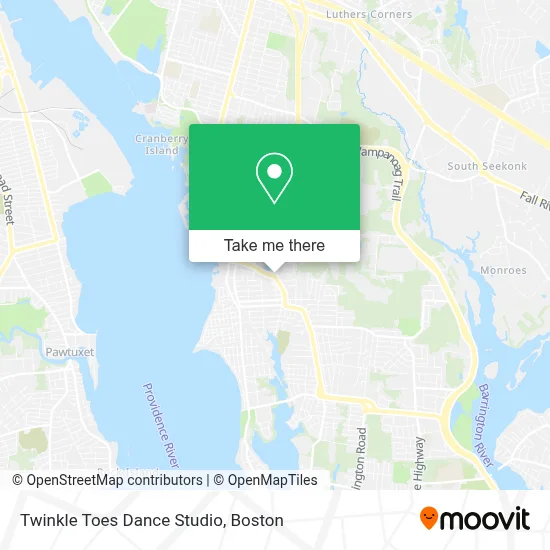 Twinkle Toes Dance Studio map