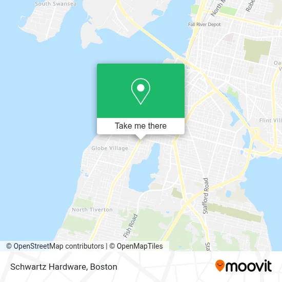 Schwartz Hardware map
