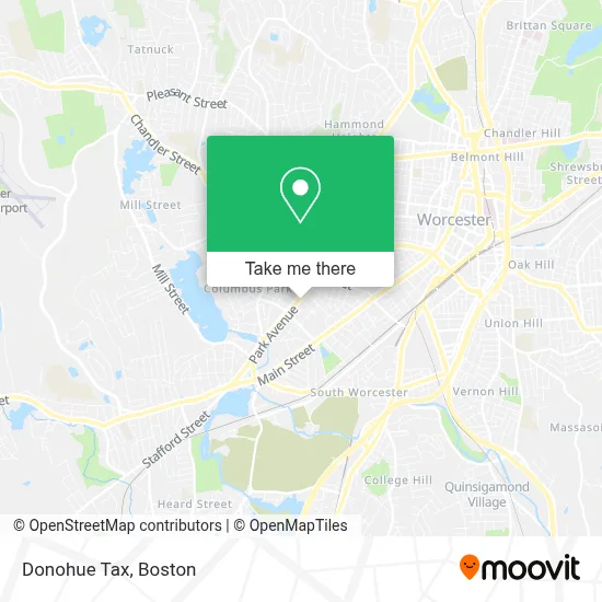 Donohue Tax map