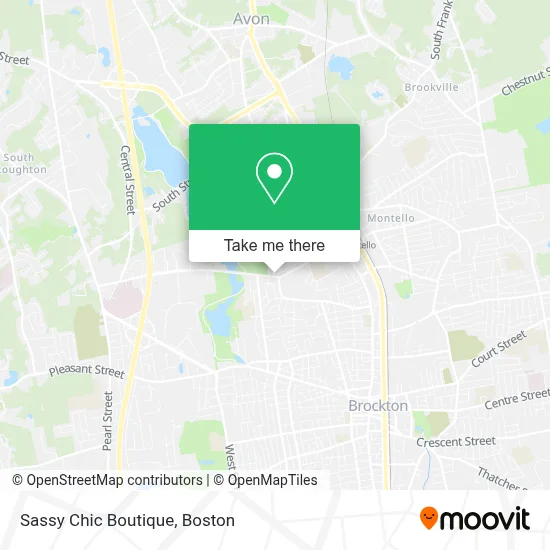 Sassy Chic Boutique map