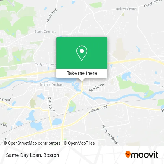 Same Day Loan map