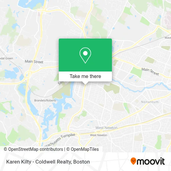 Karen Kilty - Coldwell Realty map