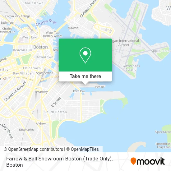 Farrow & Ball Showroom Boston (Trade Only) map