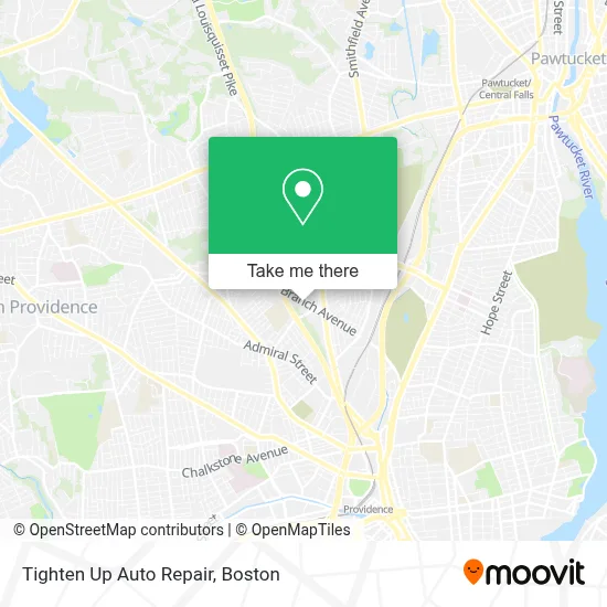 Tighten Up Auto Repair map