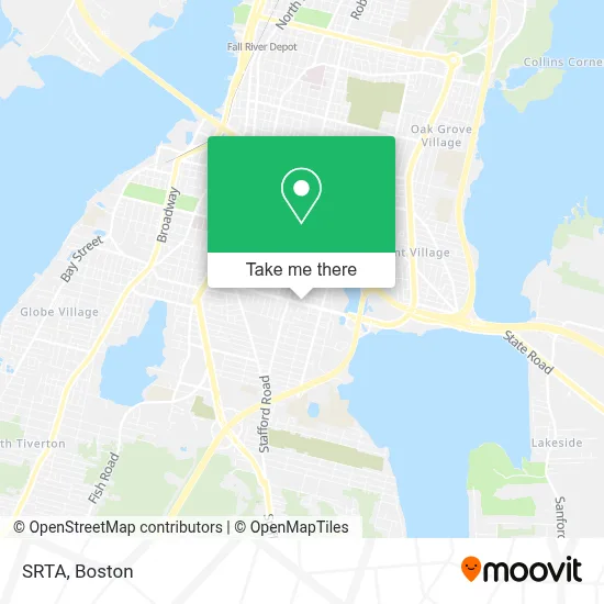 SRTA map