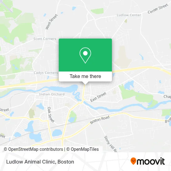 Ludlow Animal Clinic map