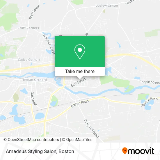 Amadeus Styling Salon map