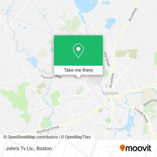 John's Tv Llc. map