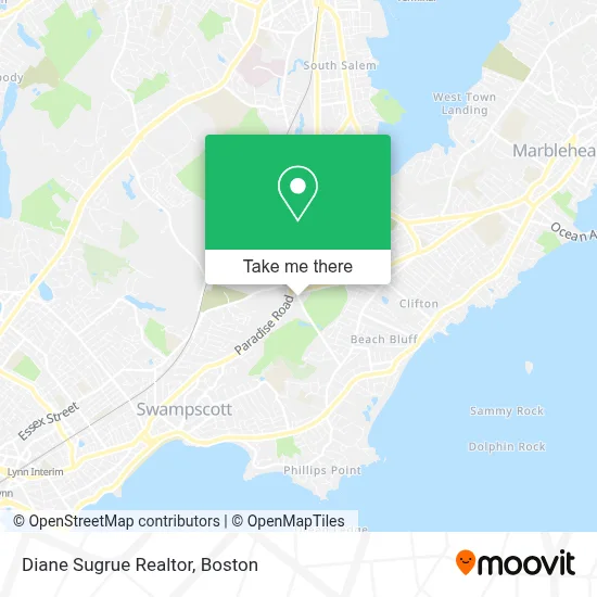 Diane Sugrue Realtor map