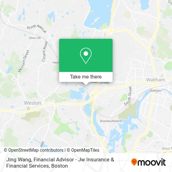 Jing Wang, Financial Advisor - Jw Insurance & Financial Services map