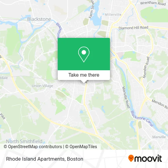 Rhode Island Apartments map