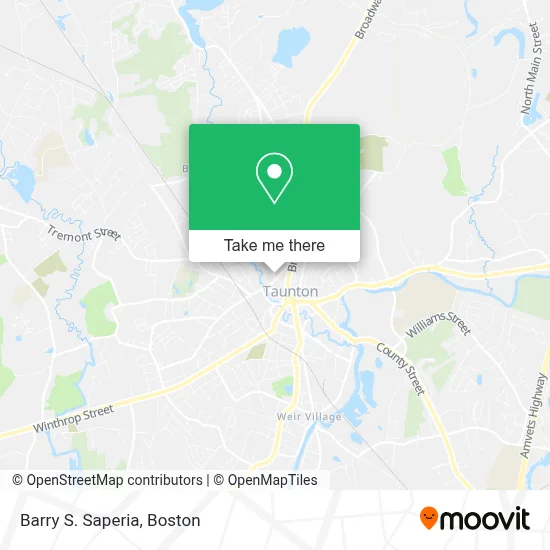 Barry S. Saperia map