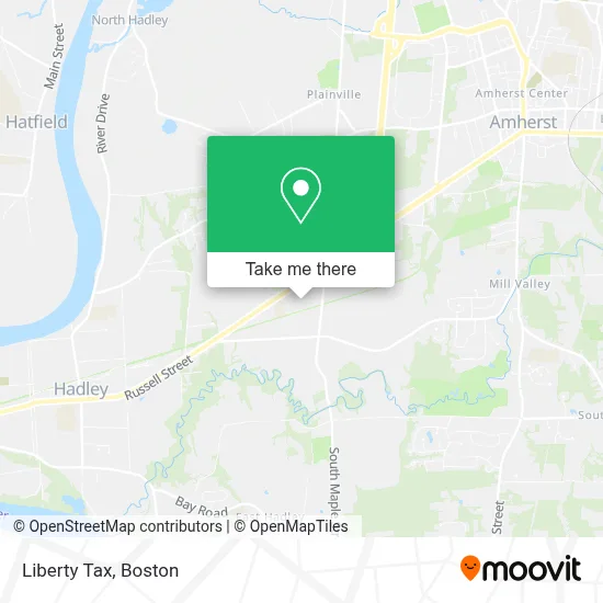 Liberty Tax map