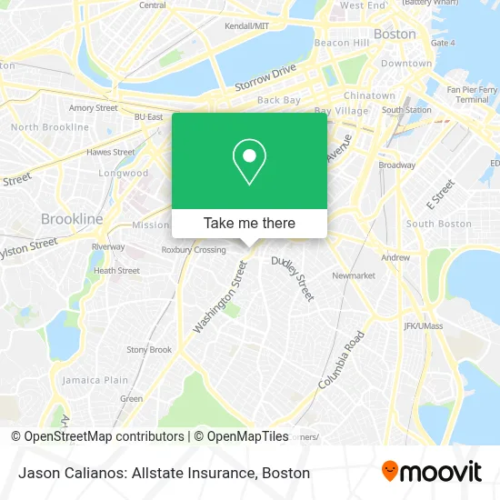 Jason Calianos: Allstate Insurance map