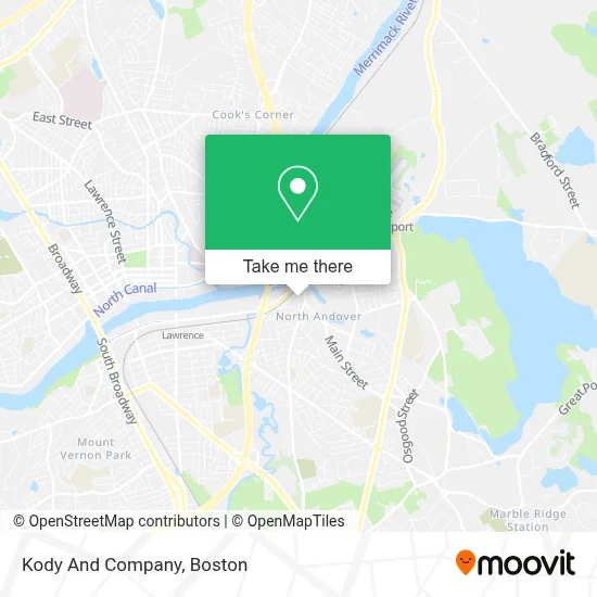 Kody And Company map
