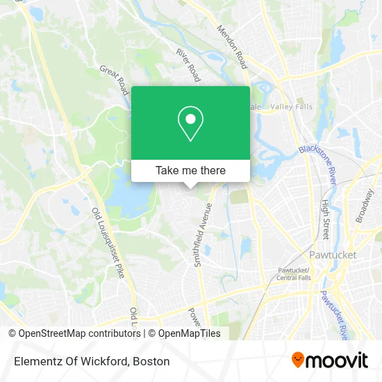 Elementz Of Wickford map