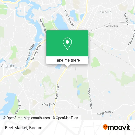 Beef Market map